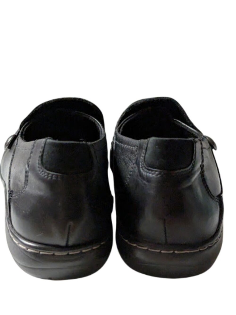 Cobb Hill Rockport Paulette Black Leather Cushion Comfort Loafers Size 9 NWOB - Picture 4 of 7